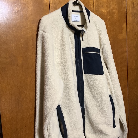 OLD NAVY - XXL FLEECE JACKET WITH POCKETS 🆕 NWT! Women - Picture 2 of 14